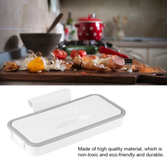 蓋付き吊り下げ式ゴミ袋ホルダー、キッチンキャビネットおよびクローゼット用ゴミ箱アクセサリー